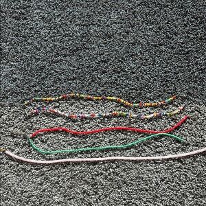 Colorful Beaded necklace Set